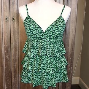 Ruffled Tankini Top by Fit4U- 2 colors available